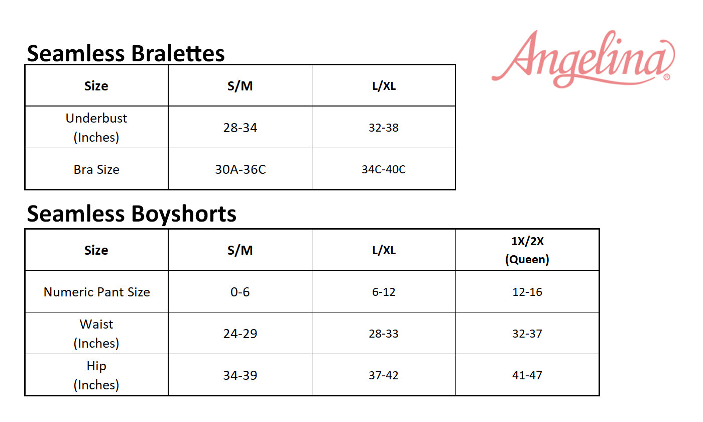 Angelina Seamless Microfiber Boyshort Panties (12-Pack), #SE977P
