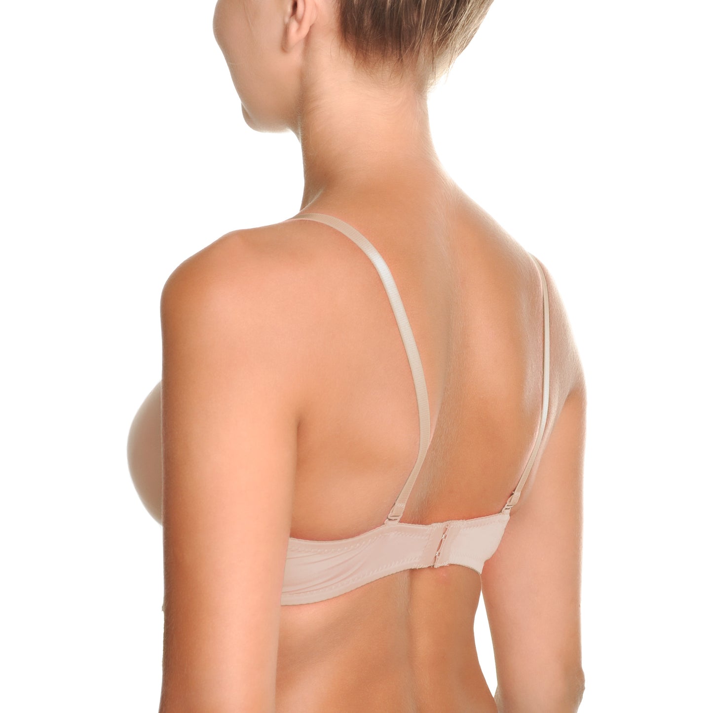 Angelina Wired A Cup T-Shirt Bras with Adjustable Convertible Straps (6-Pack), #B967A