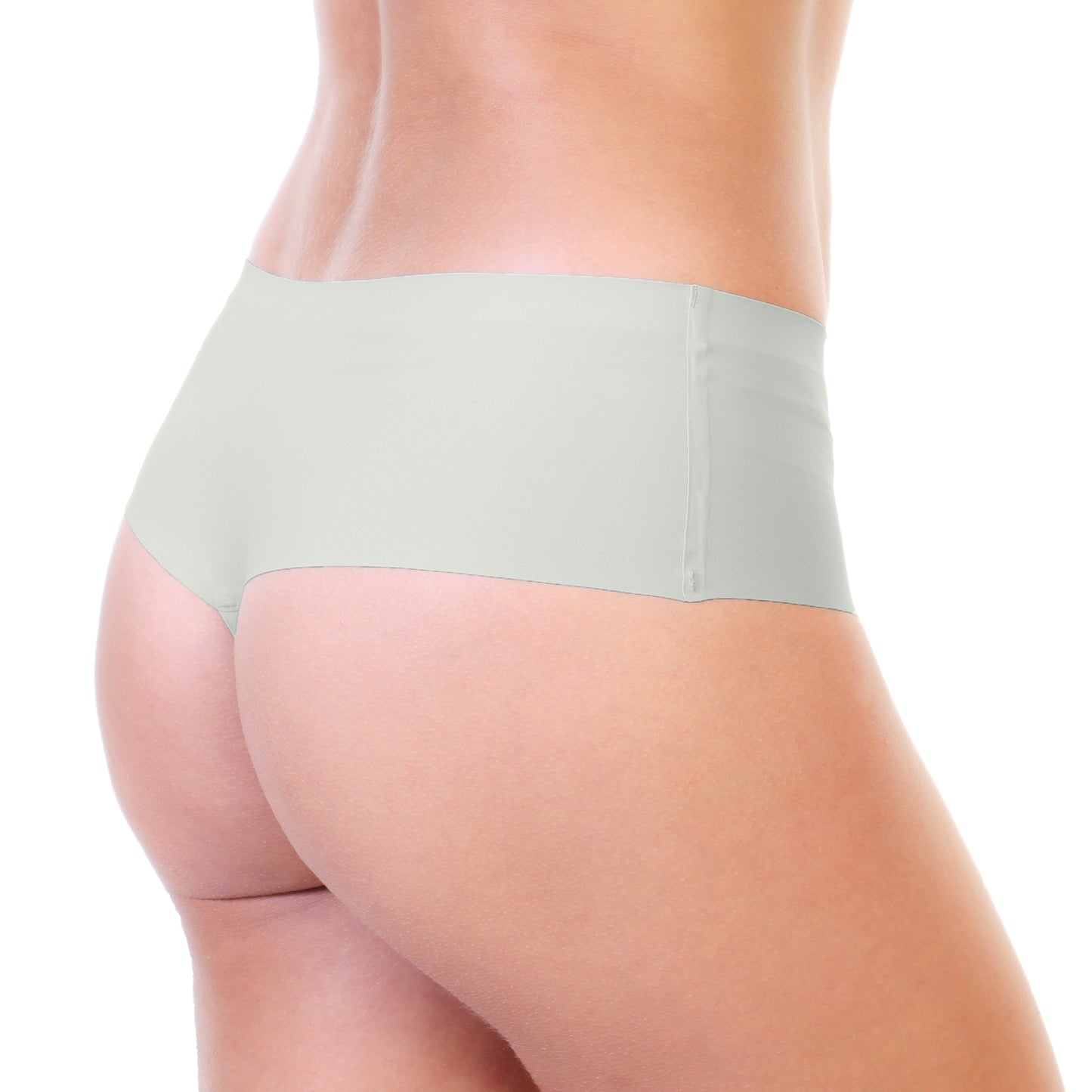 Angelina Nylon Laser Cut Thong Panties (12-Pack), #G6505