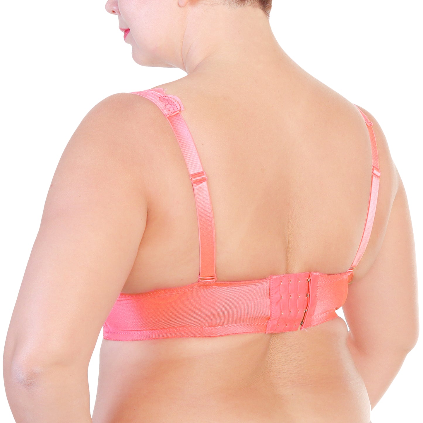 Angelina Wired, Padded Extended Size Bras with Cushioned Straps (6-Pack), #B220D