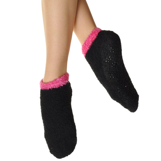 Angelina Non-skid Bottom Slipper Socks (12-Pack), #WF1100
