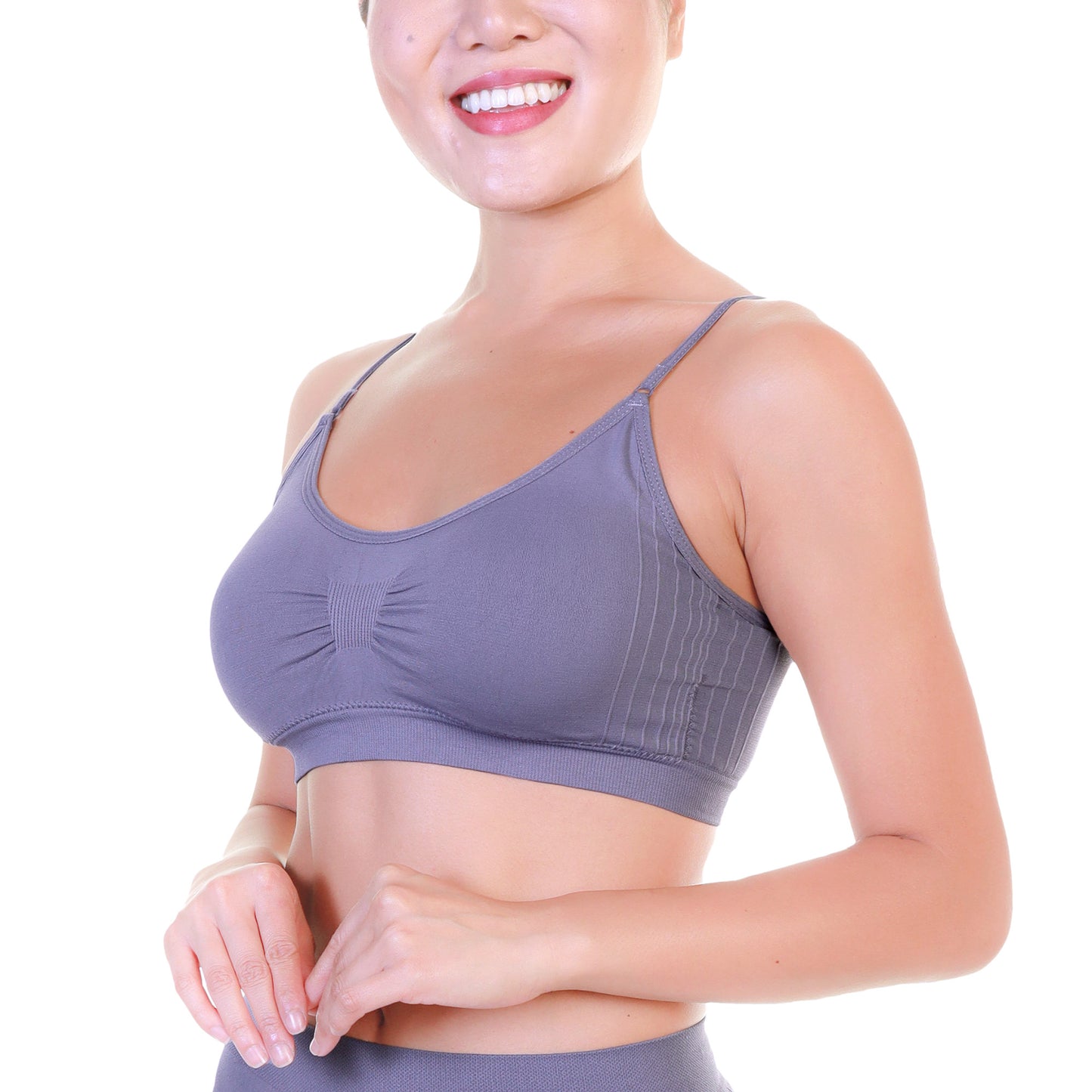Seamless Wireless Bralette with Removable Pads (6 Pack), #SE978