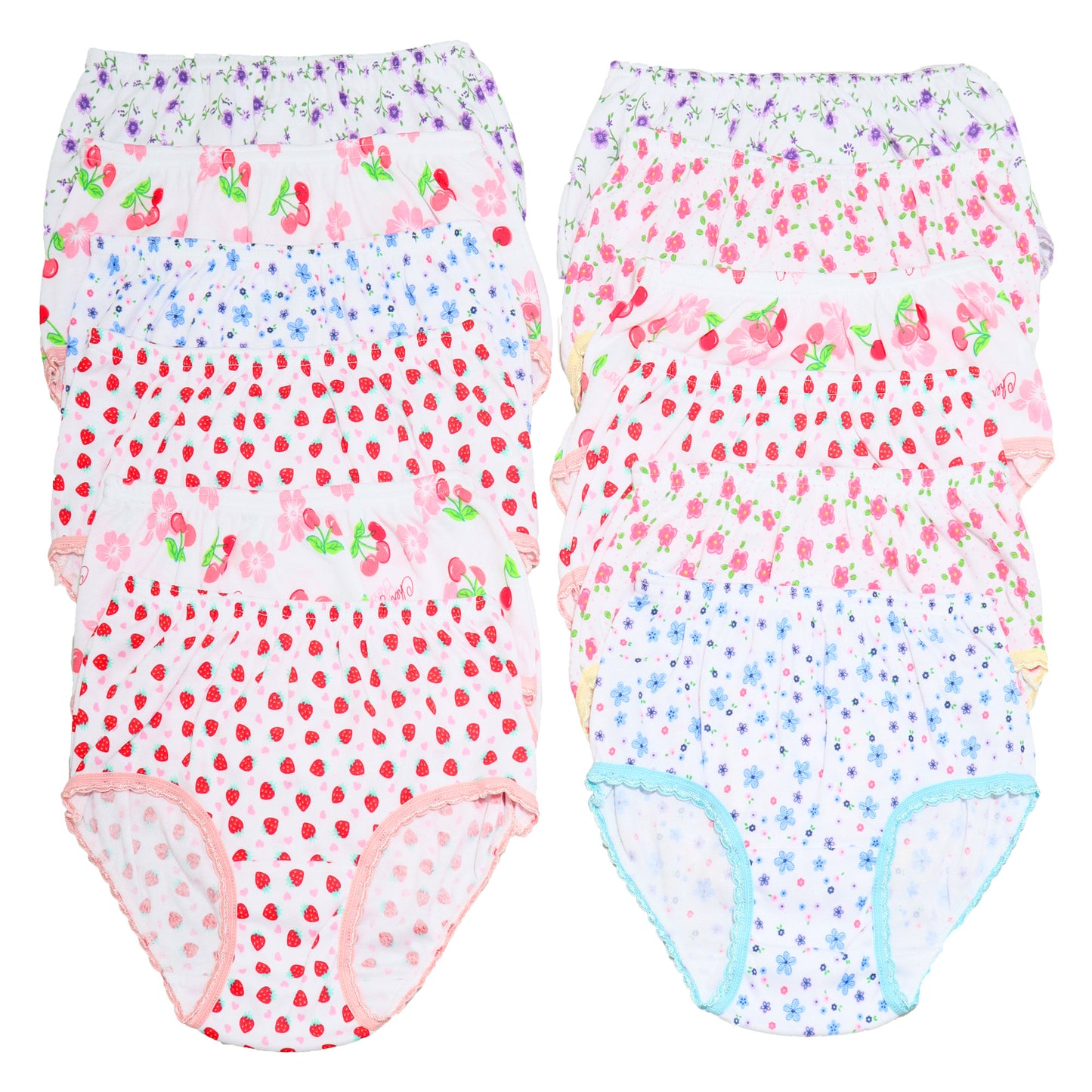 Maria Rosa Girls' Boxer (12-Pack), #6029
