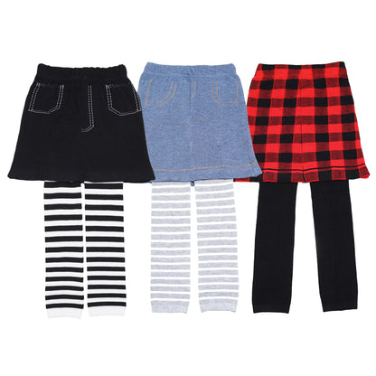 Angelina Girls' Sweater Footless Tights with Attached Skirt (3 Dozen), #0399