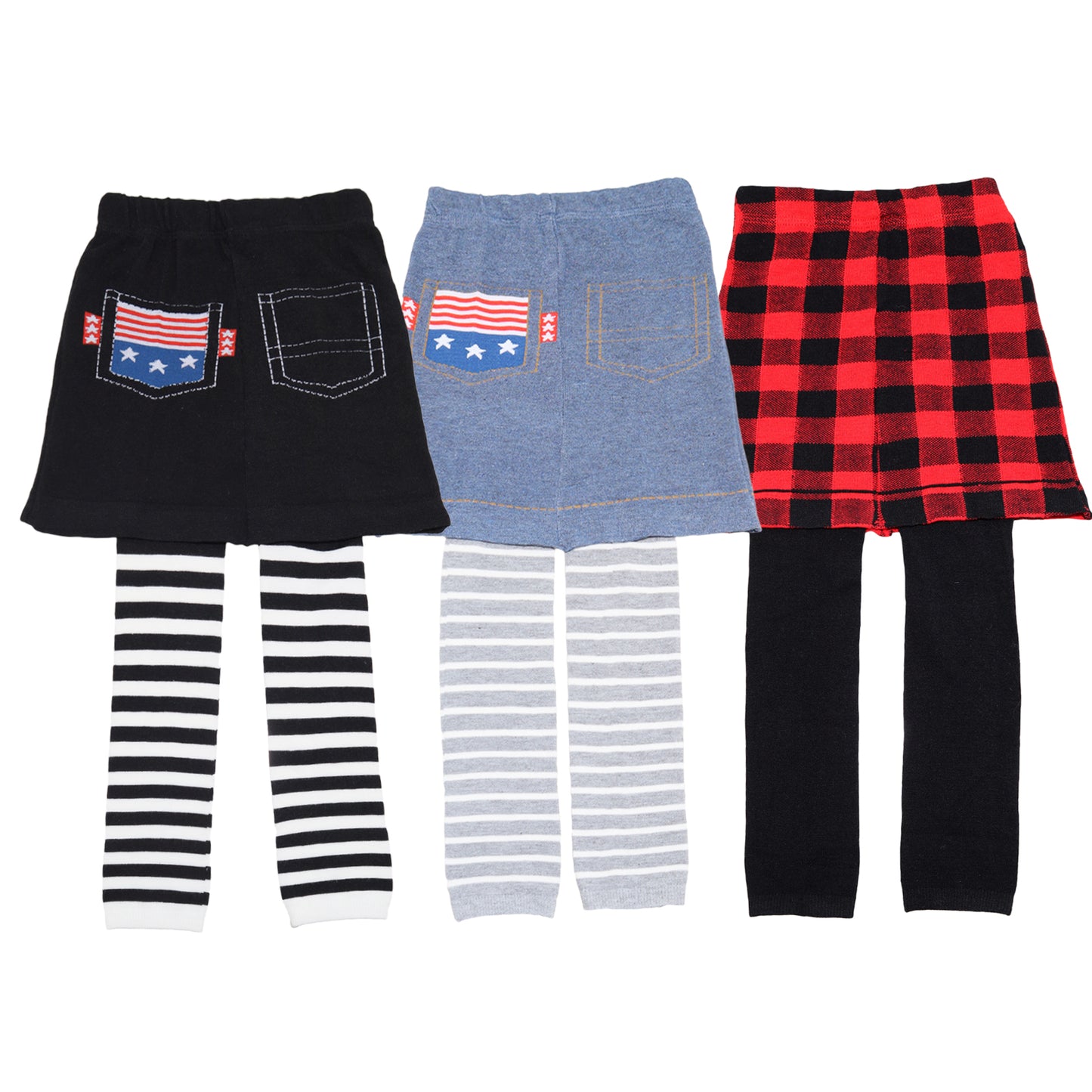Angelina Girls' Sweater Footless Tights with Attached Skirt (3 Dozen), #0399
