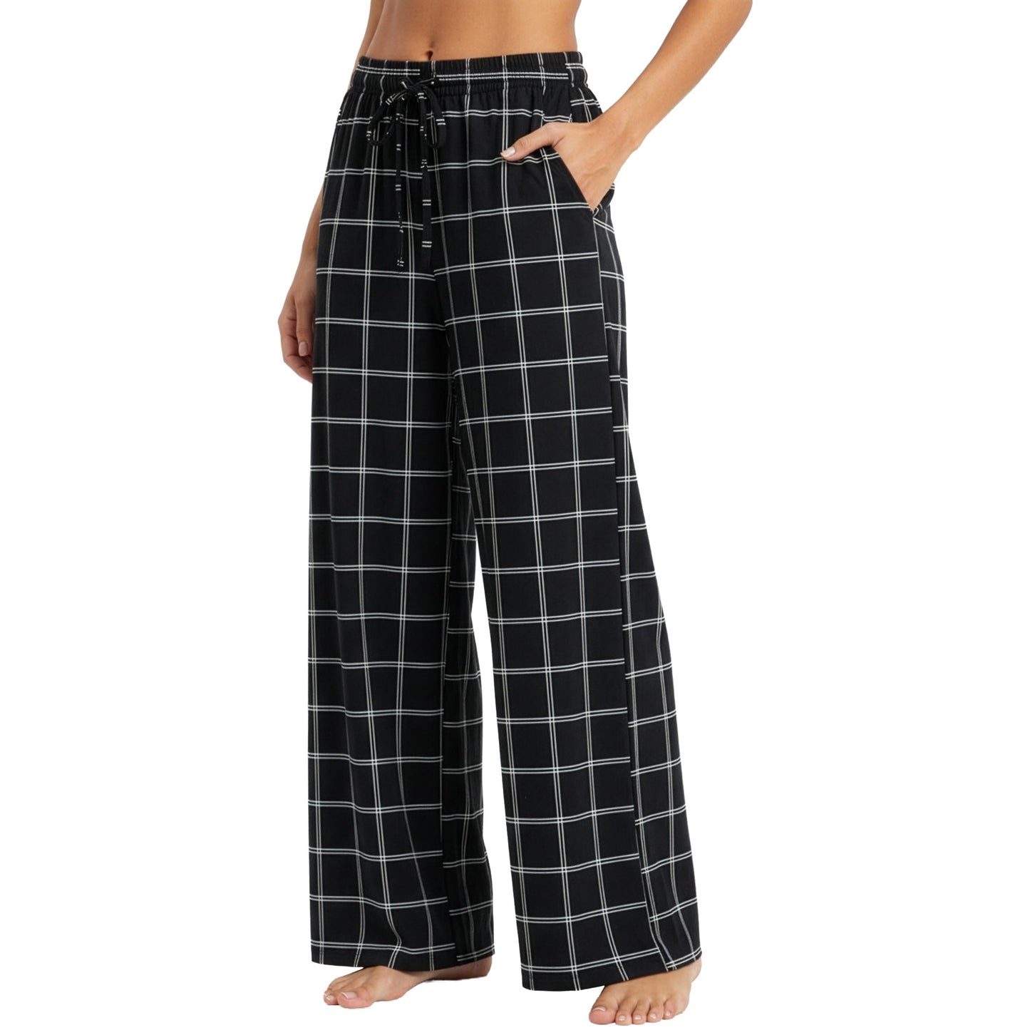 Angelina Mid-rise Palazzo Pants with Pockets (12 Pack), #043