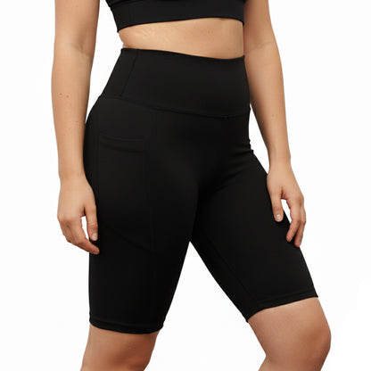 High Rise Bike Shorts with Pockets (3 Dozen), #045