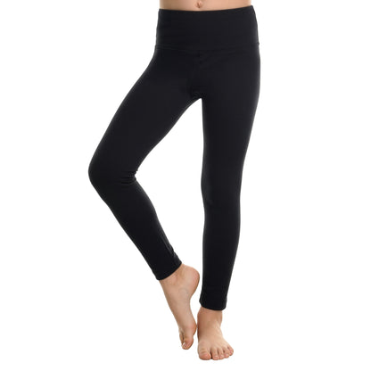 Angelina Kid's High Waisted Thermal Fleece Lined Leggings (3 Dozen), #049K