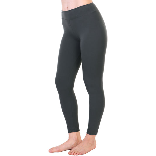Angelina Women's Microfiber High Waist Full Coverage Cropped Legging (2 Dozen), #138