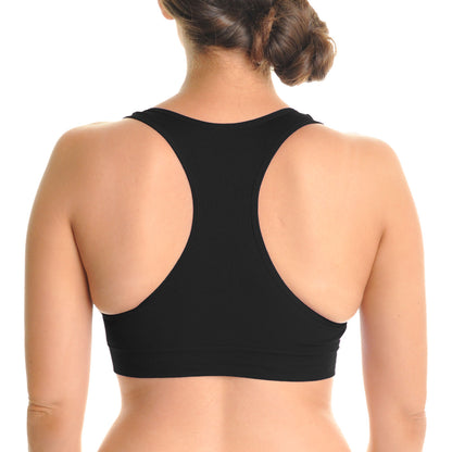 Angelina Seamless Classic Racerback Bralette (6 or 12 Pack), #SE804