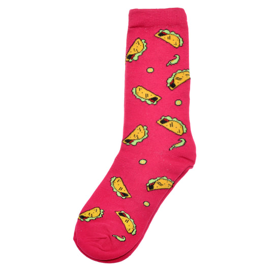 Angelina Novelty Foodie Crew Socks (1 Dozen), #2554