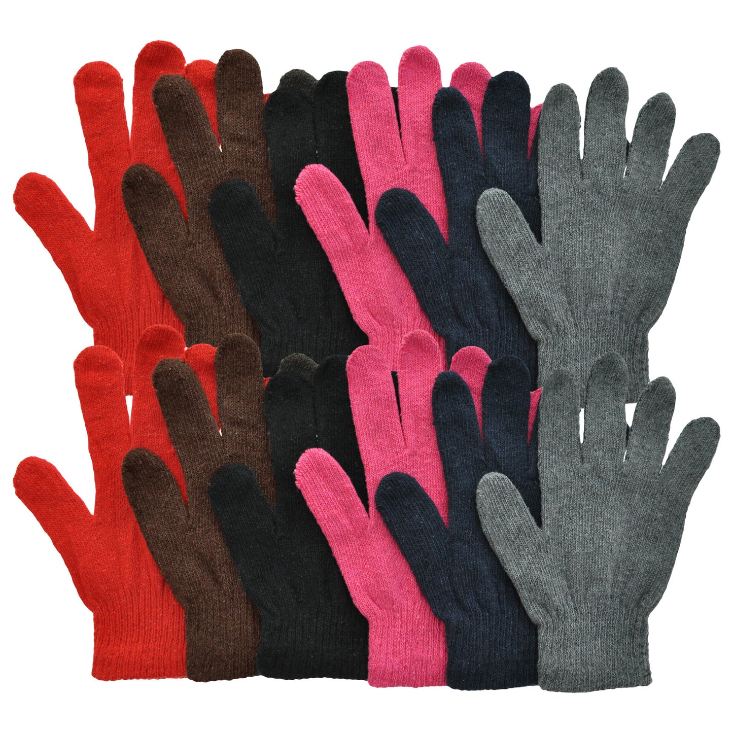 Swan Ladies Knitted Gloves (12-Pack), #WG1166