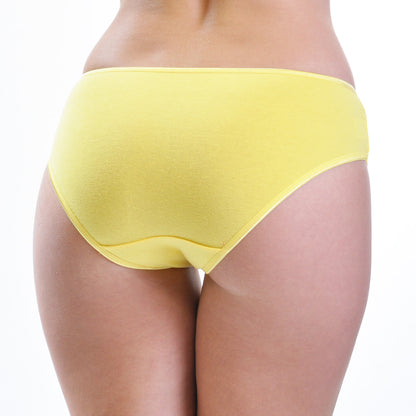 Angelina Cotton Front Hidden Pocket Bikini Panties (12-Pack), #G1133