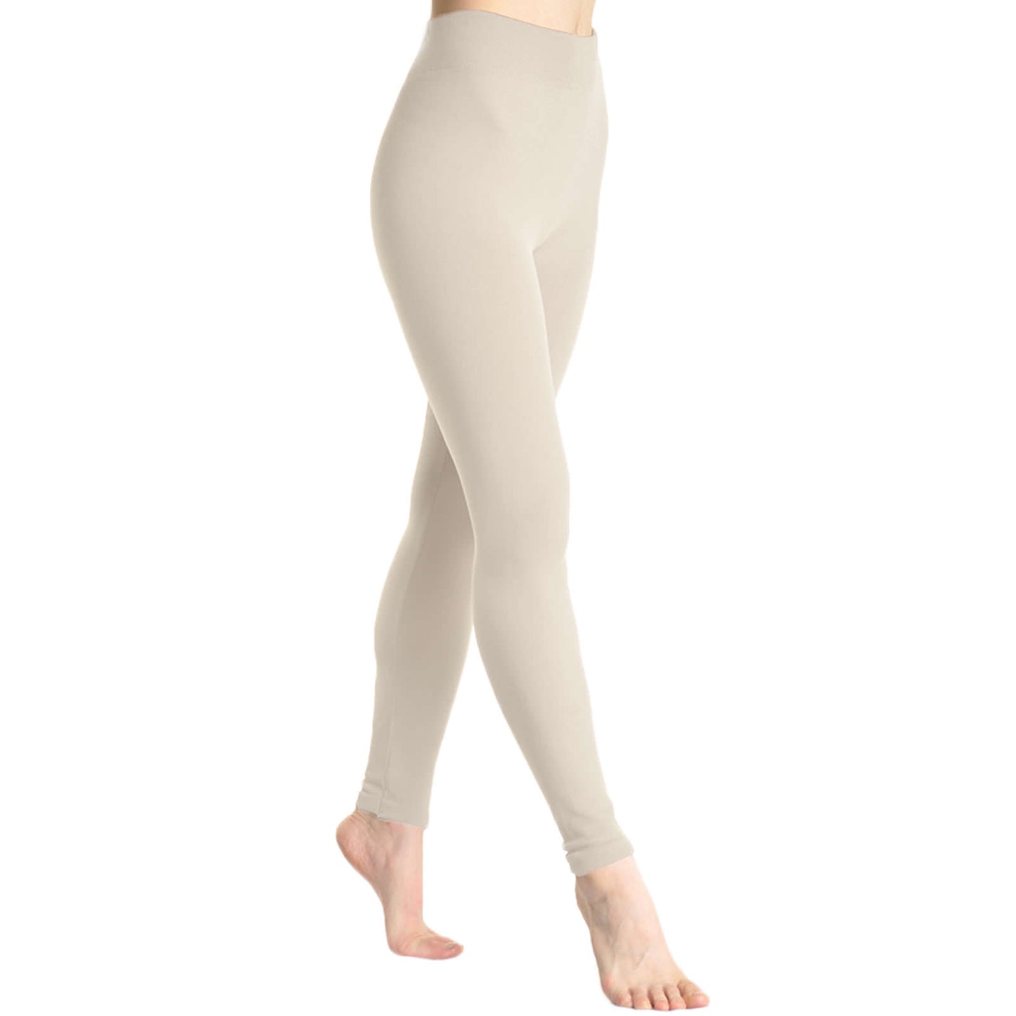 Angelina Seamless Footless Leggings with Winter Warmth Plus Lining (6 or 12 Pack), #022
