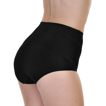 Angelina Mid-Rise Waist Body Shaper Panties (6-Pack), #4917