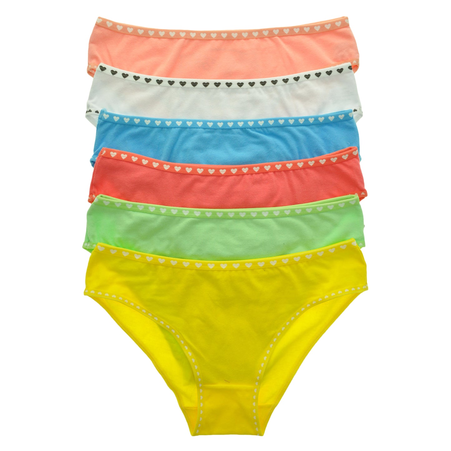 Angelina Cotton Bikini Panties with Owl Print Design (6-Pack), #G6313