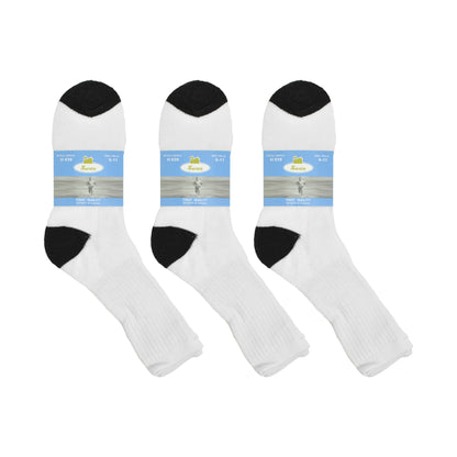Swan Unisex Sports Socks (12-Pairs), #H939