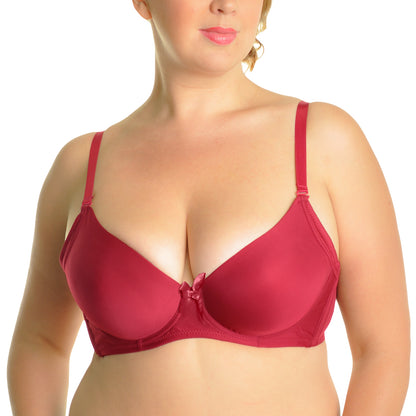 Angelina Wired T-Shirt Bra with Convertible Straps (6-Pack), #B434