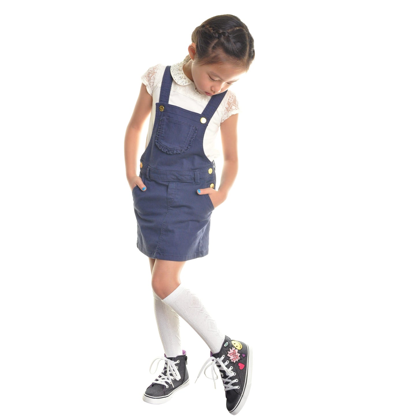 Angelina Classic Uniform Knee-High School Socks (12-Pairs), #3102