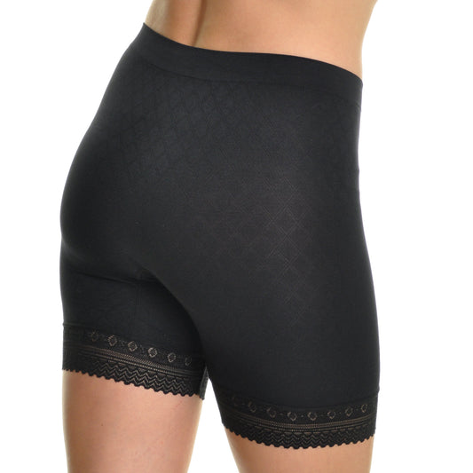 Angelina Seamless Safety Shorts With Lace Trim (6 or 12 Pack), #SE316
