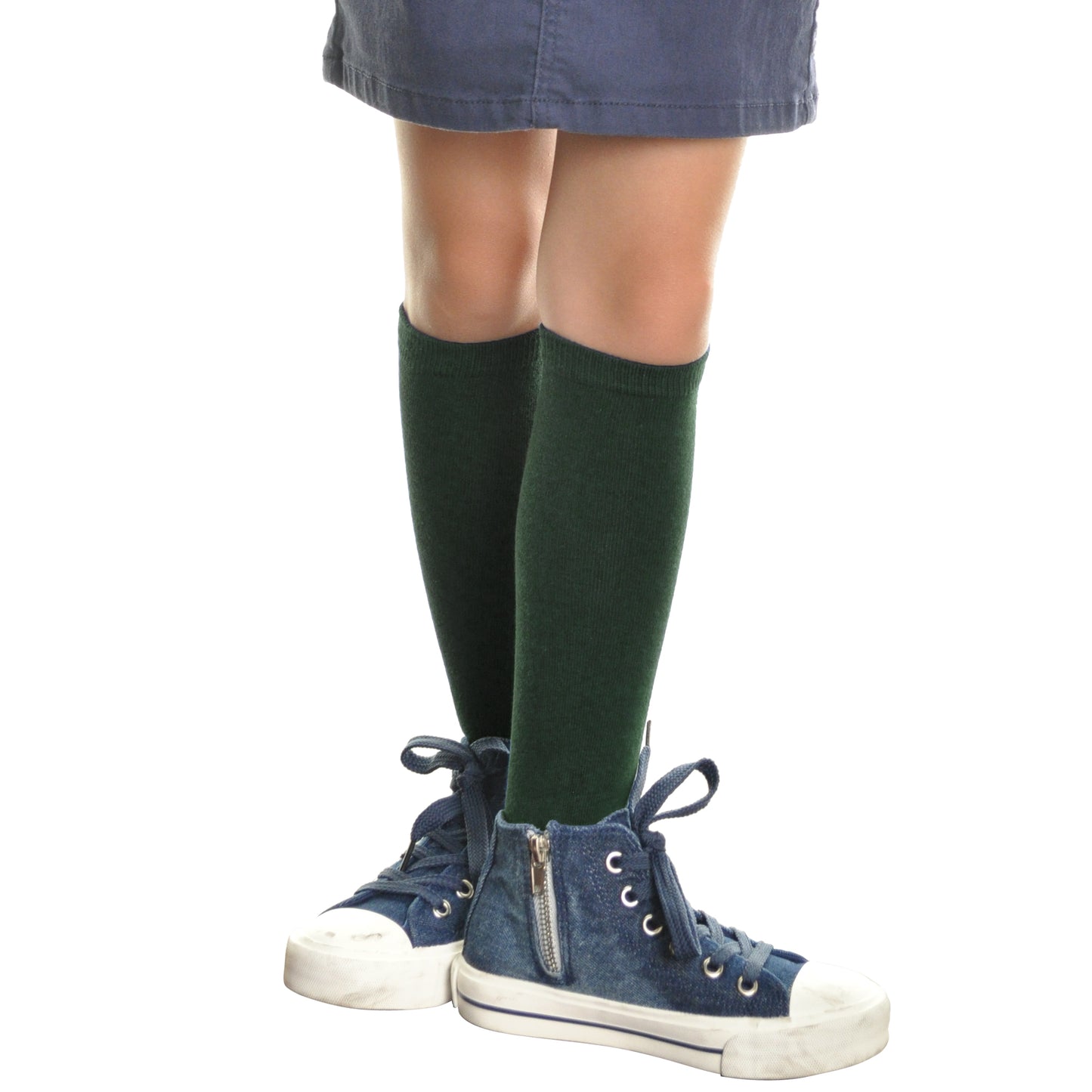 Angelina Classic Uniform Knee-High School Socks (12-Pairs), #3102