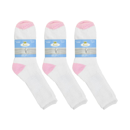 Swan Unisex Sports Socks (12-Pairs), #H939