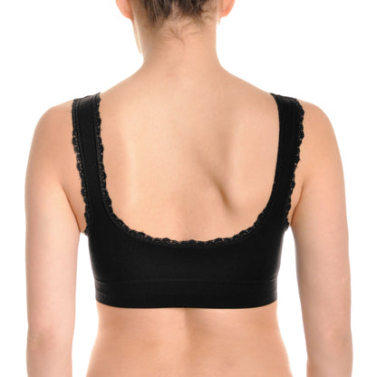 Angelina Wire-Free Seamless Bras with Lace Reinforced Lift (6-Pack), #SE849