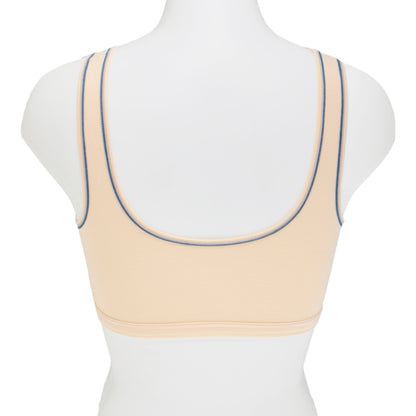 Angelina Girl's Wire-free Cotton Training Bra (6-Pack), #B995A