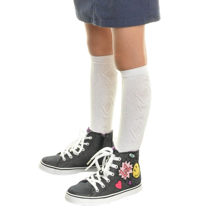 Angelina Classic Uniform Knee-High School Socks (12-Pairs), #3102