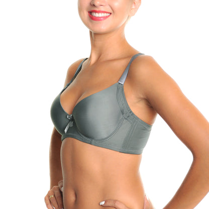 Angelina Wired T-Shirt Bra with Convertible Straps (6-Pack), #B434