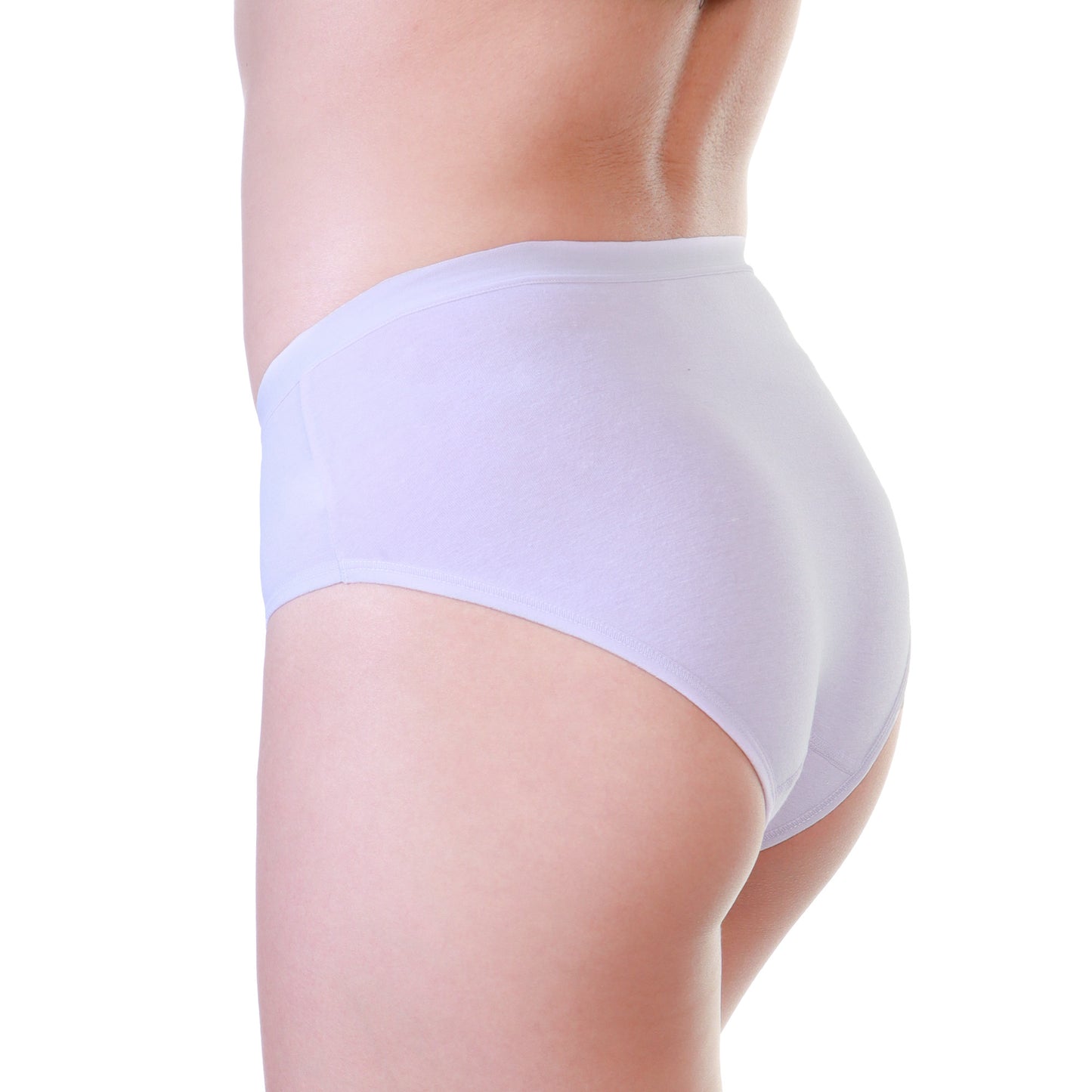 Angelina Cotton Hiphugger Panties with Lace Accent (12-Pack), #G6760