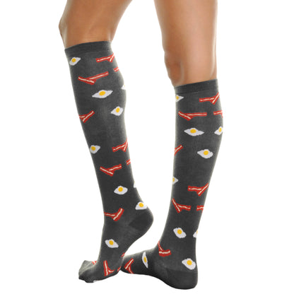 Angelina Knee-High Novelty Foodie Socks (6-Pairs), #2546