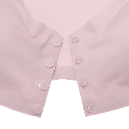 Wireless Laser Cut Front Snap Button Bras (6-Pack), #B142