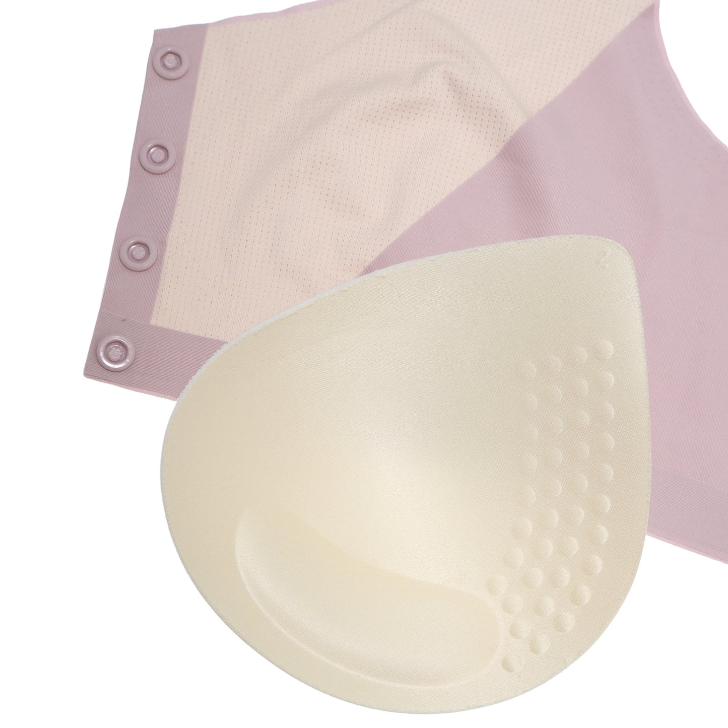 Wireless Laser Cut Front Snap Button Bras (6-Pack), #B142