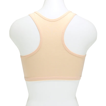 Angelina Girls Basic Mesh Wide Straps Wireless Training Bras (6-Pack), #B388A