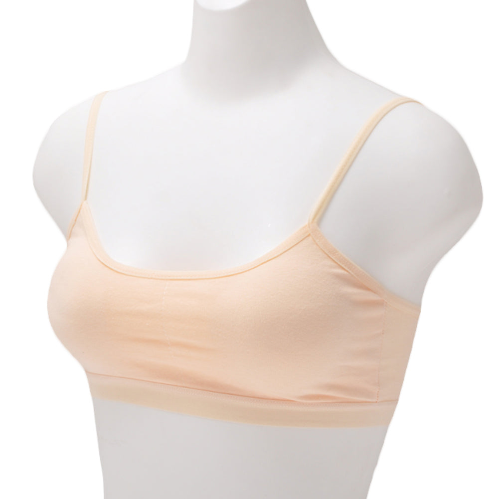 Angelina Girl's Spaghetti Straps Training Bra (6-Pack), #B597A