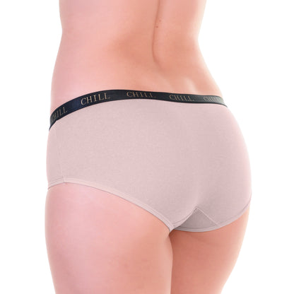 Angelina Microfiber Mid-Rise Brief Panties with CHILL Elastic Waistband (12-Pack), #G6890