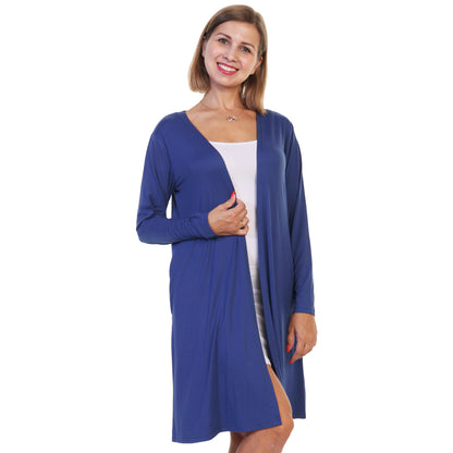 Brushed Microfiber Nightgown and Cardigan Lounge Wear Set (Sold Separately )