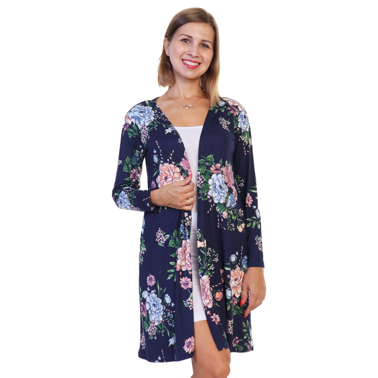 Brushed Microfiber Nightgown and Cardigan Lounge Wear Set (Sold Separately )