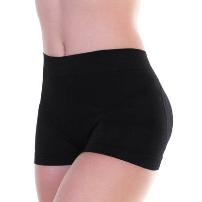 Angelina Seamless Padded Butt Lifting Boyshorts (6-Pack), #SE986