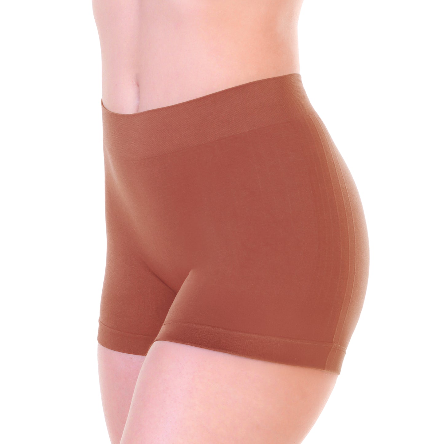 Angelina Seamless Microfiber Boyshort Panties (12-Pack), #SE997P