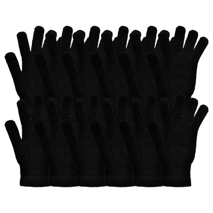 Angelina Unisex Knitted Gloves (12-Pack), #WG169
