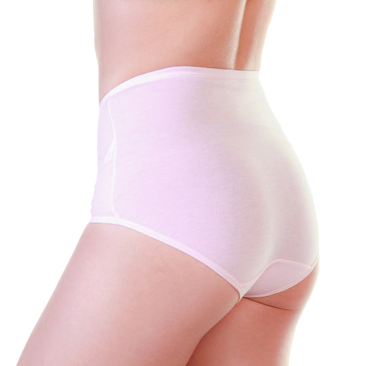 Angelina Cotton Classic High-Rise Briefs with Front Lace Accent (12-Pack), #G6785