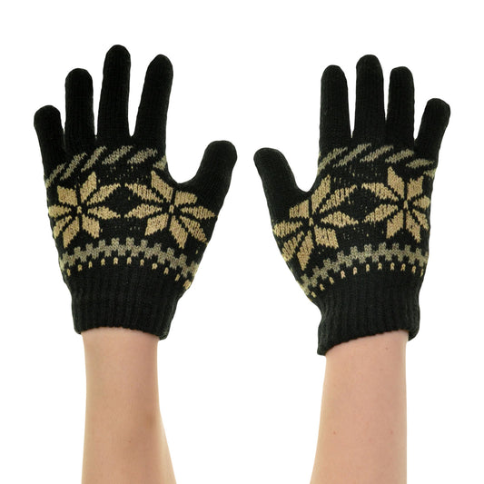 Swan Men's Knit Gloves (12-Pairs), #WG1169