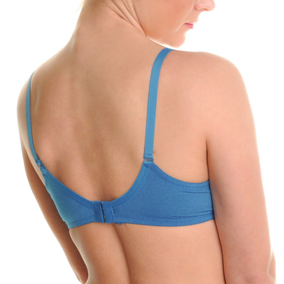 Angelina Wired T-Shirt Bra with U-Shape Back (6-Pack), #B862