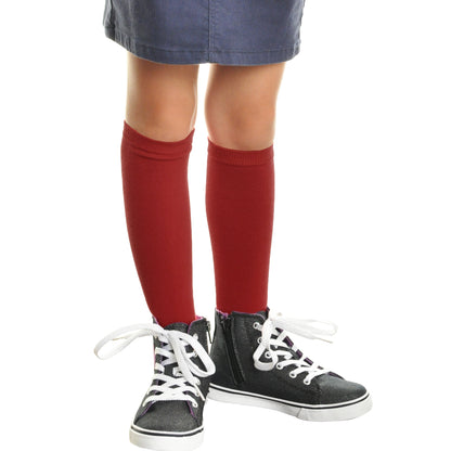 Angelina Classic Uniform Knee-High School Socks (12-Pairs), #3102