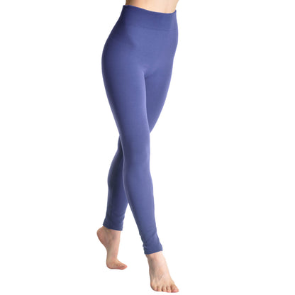 Angelina Seamless Footless Leggings with Winter Warmth Plus Lining (6 or 12 Pack), #022