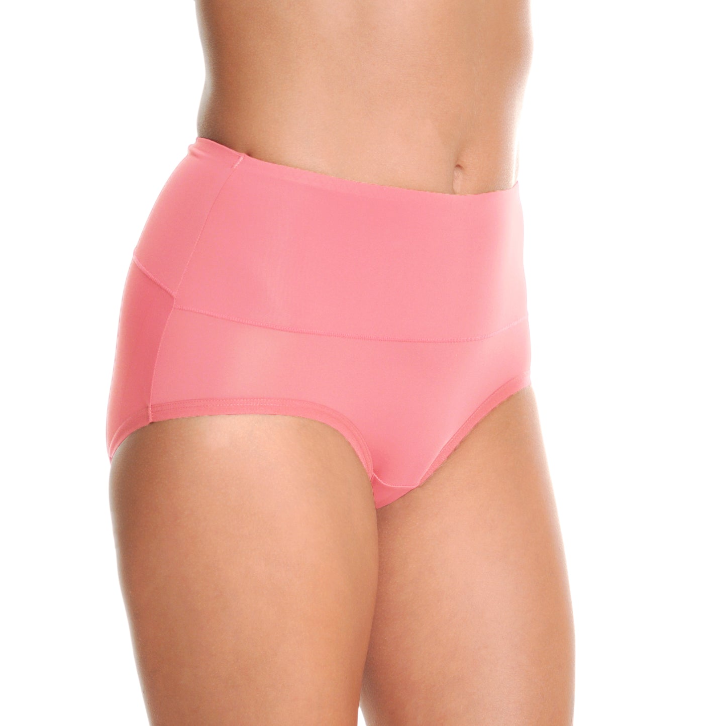 Angelina Microfiber High Waist Light Control Briefs (12-Pack), #G3072